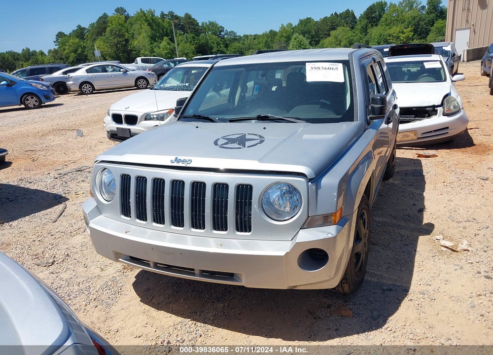 2009 JEEP PATRIOT SPORT VIN: 1J4FF28B59D190565