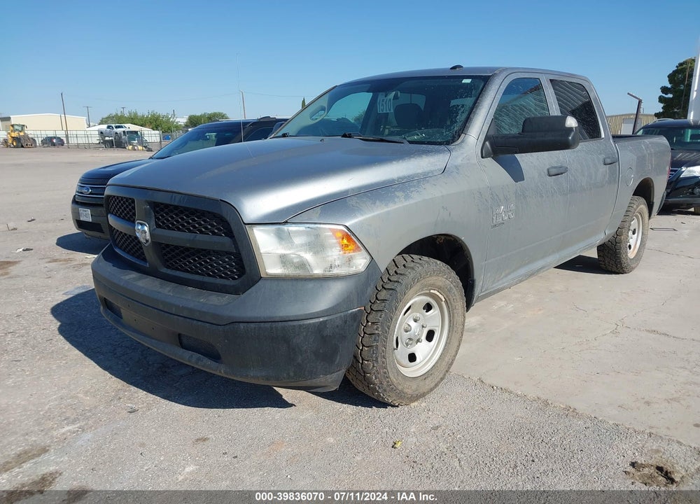 2021 RAM 1500 CLASSIC TRADESMAN 4X4 5'7 BOX VIN: 3C6RR7KG0MG621988