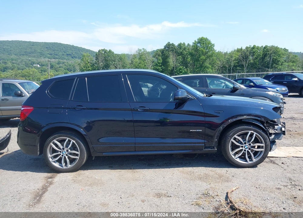 2015 BMW X3 XDRIVE28I VIN: 5UXWX9C55F0D48923