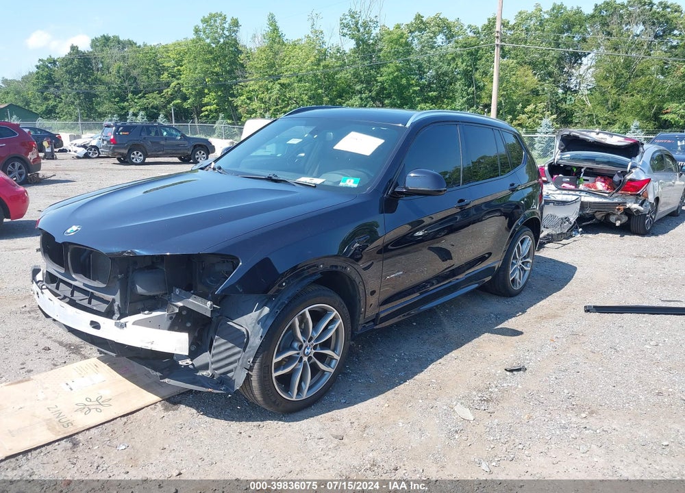 2015 BMW X3 XDRIVE28I VIN: 5UXWX9C55F0D48923