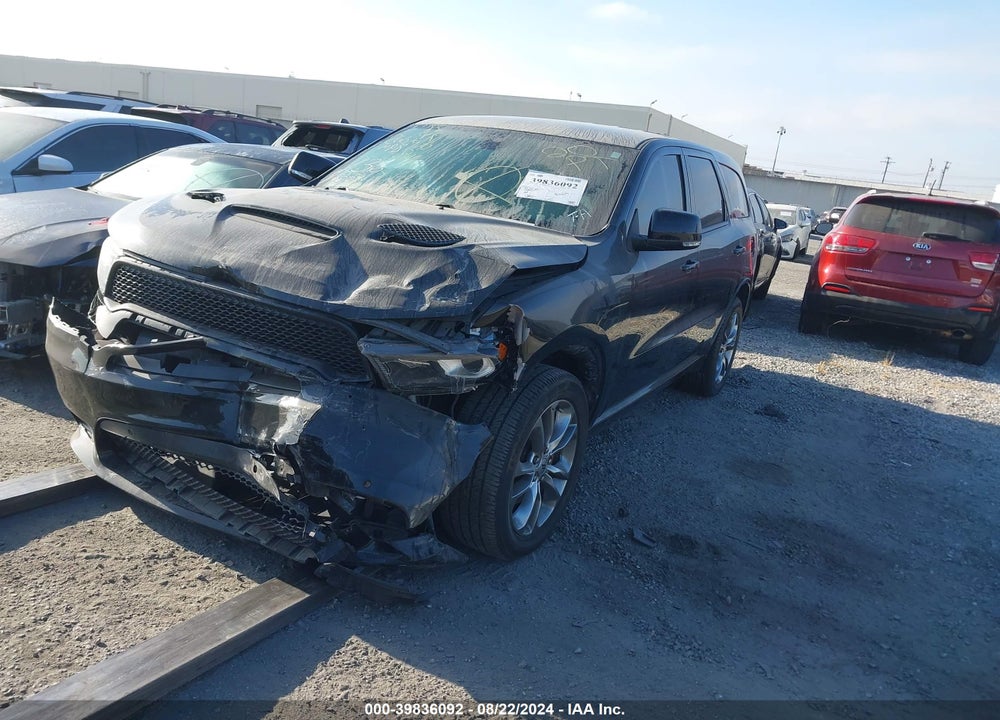 2020 DODGE DURANGO R/T RWD VIN: 1C4SDHCT2LC260162