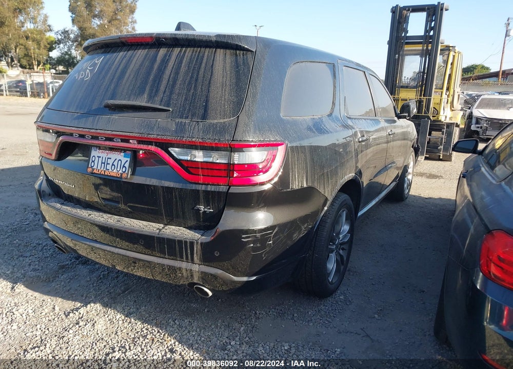 2020 DODGE DURANGO R/T RWD VIN: 1C4SDHCT2LC260162