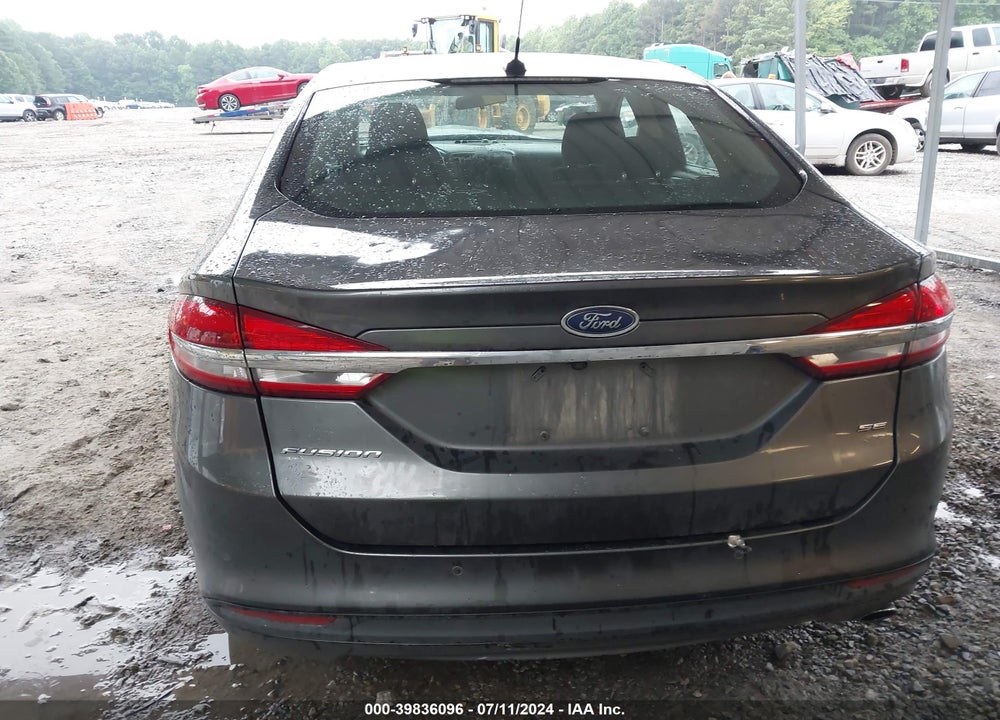 2018 FORD FUSION SE VIN: 3FA6P0H78JR164210