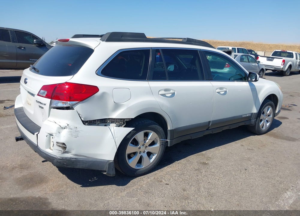 2010 SUBARU OUTBACK 3.6R PREMIUM VIN: 4S4BRDFC0A2381194