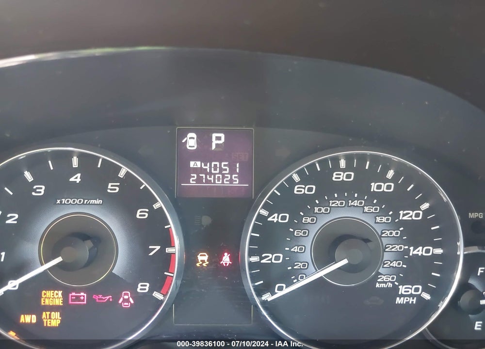 2010 SUBARU OUTBACK 3.6R PREMIUM VIN: 4S4BRDFC0A2381194