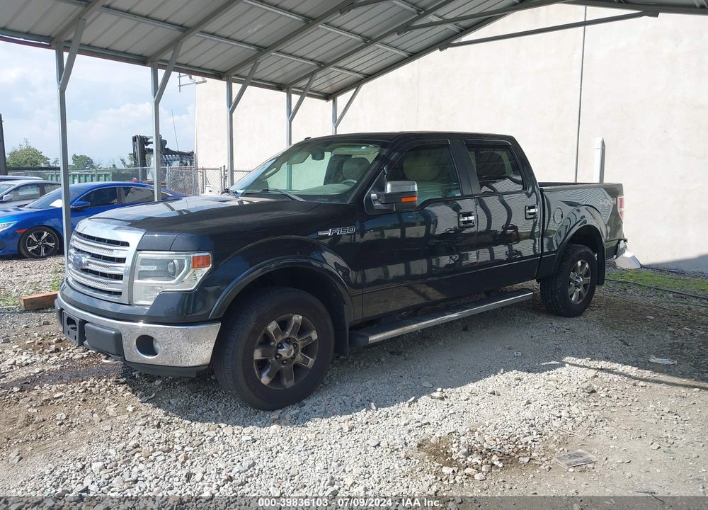 2013 FORD F-150 LARIAT VIN: 1FTFW1EF8DKF82631
