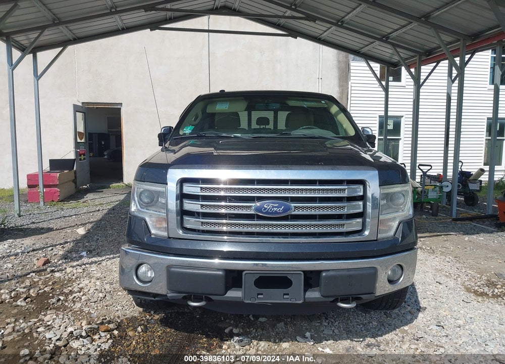 2013 FORD F-150 LARIAT VIN: 1FTFW1EF8DKF82631