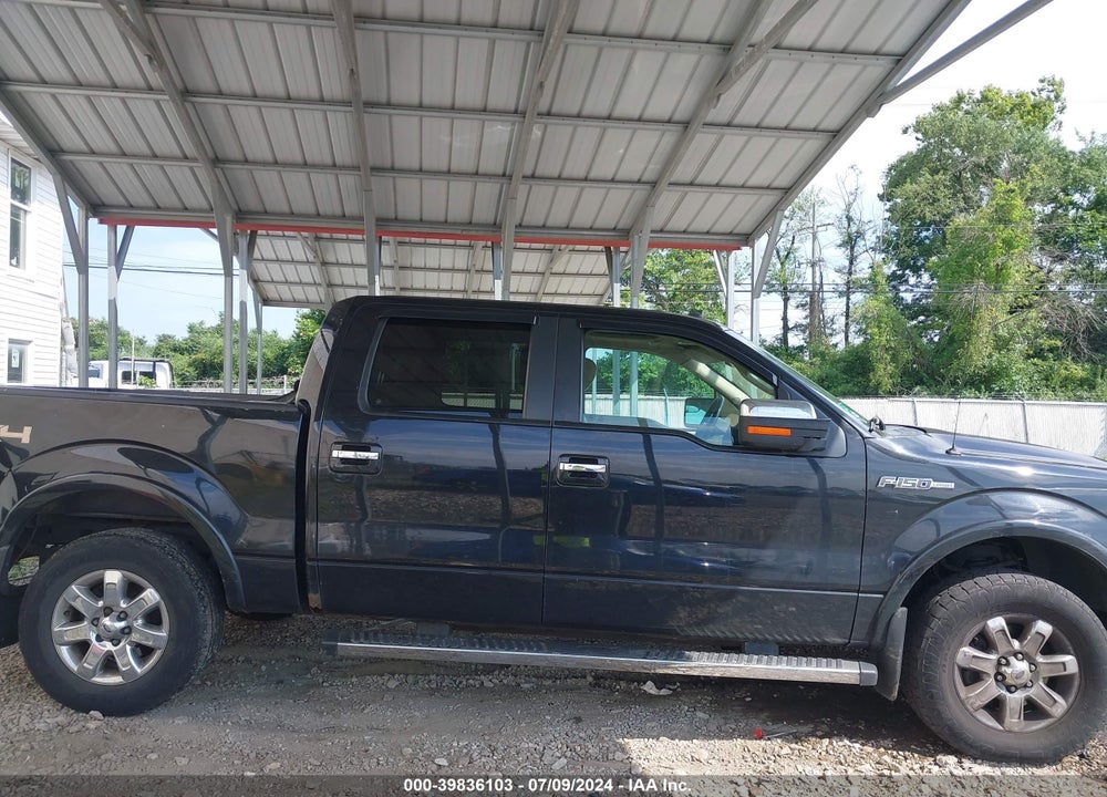 2013 FORD F-150 LARIAT VIN: 1FTFW1EF8DKF82631