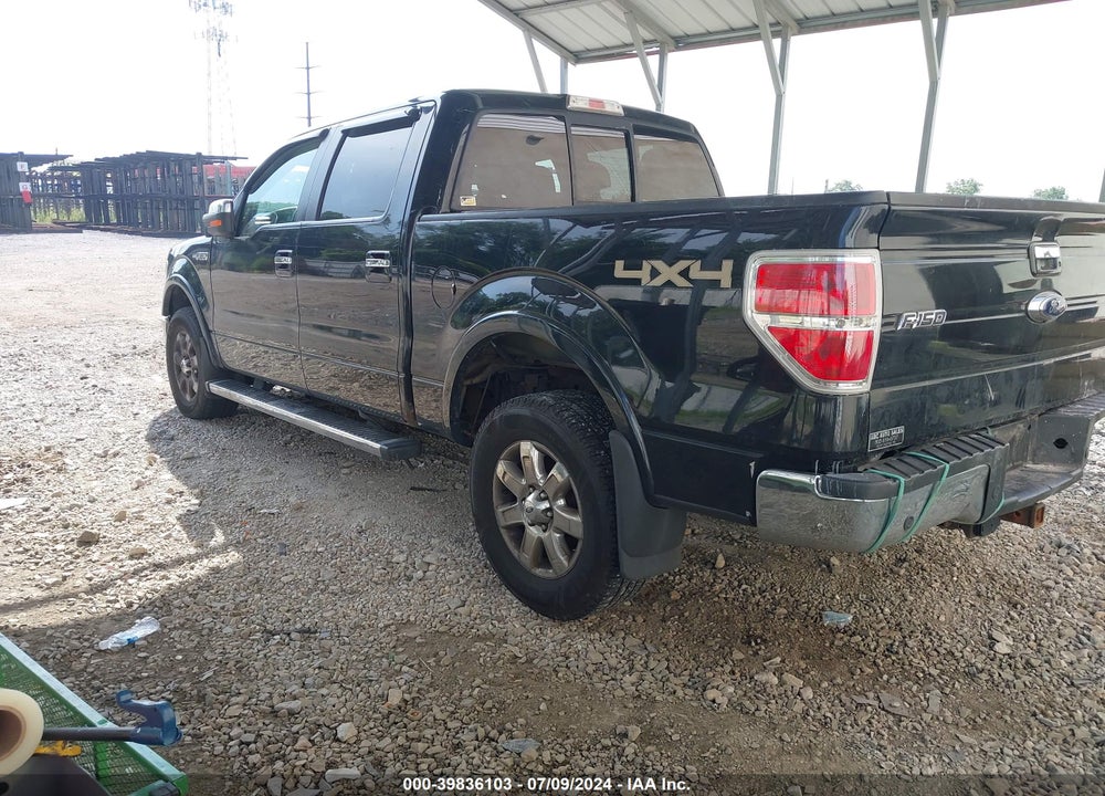 2013 FORD F-150 LARIAT VIN: 1FTFW1EF8DKF82631