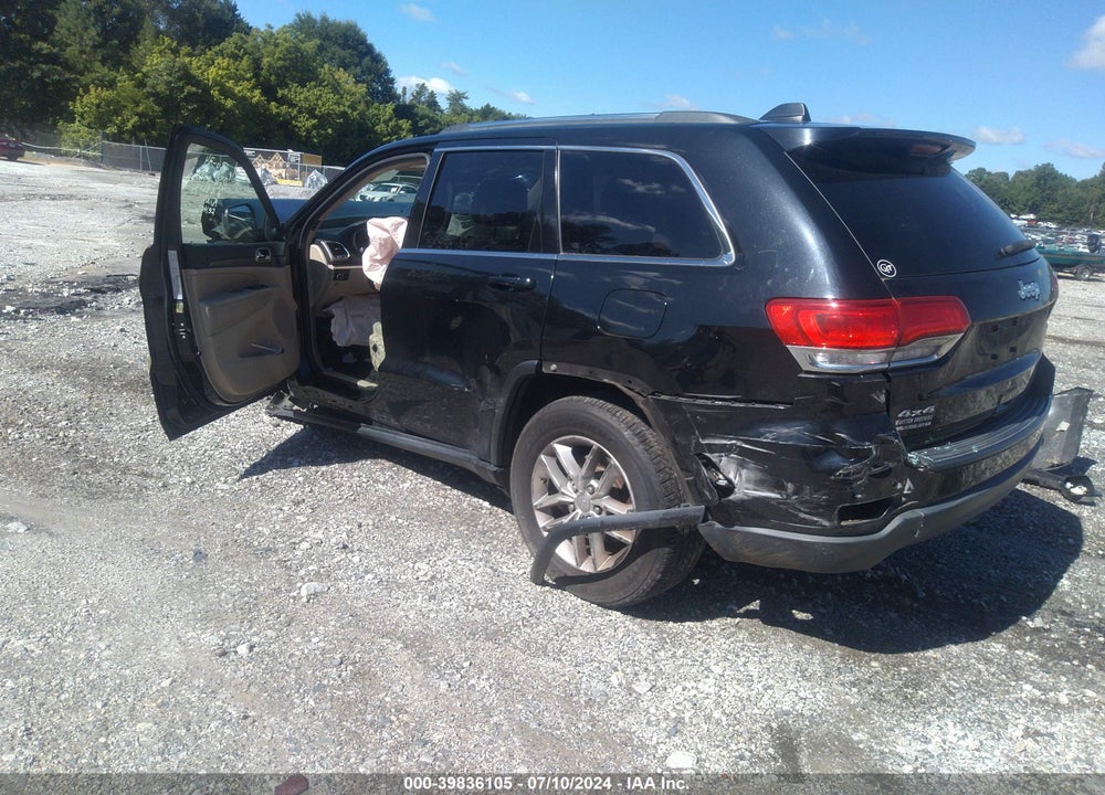 2017 JEEP GRAND CHEROKEE LAREDO 4X4 VIN: 1C4RJFAG0HC842799