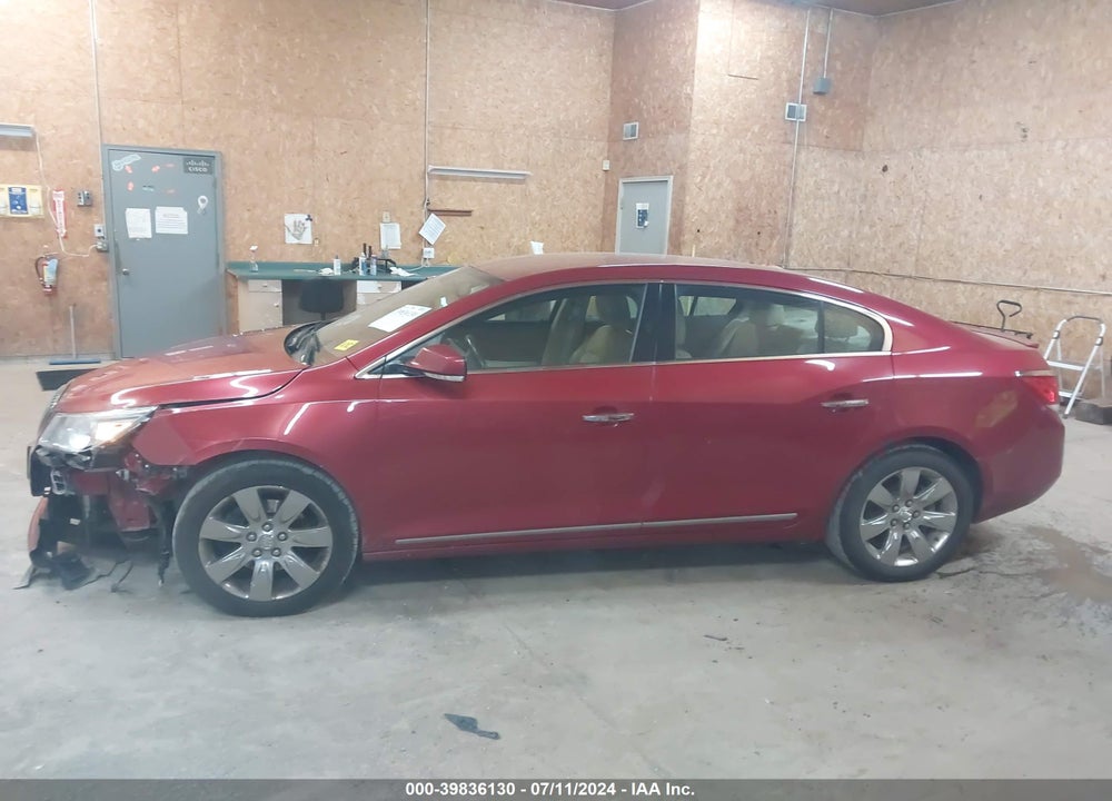 2013 BUICK LACROSSE LEATHER GROUP VIN: 1G4GC5E37DF198029