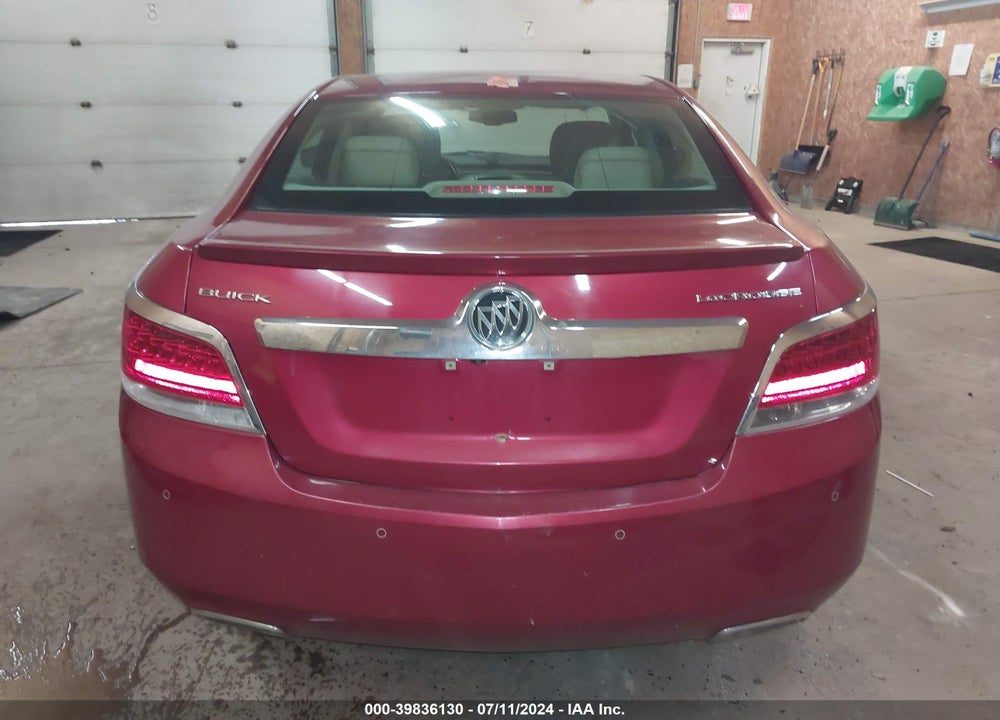 2013 BUICK LACROSSE LEATHER GROUP VIN: 1G4GC5E37DF198029