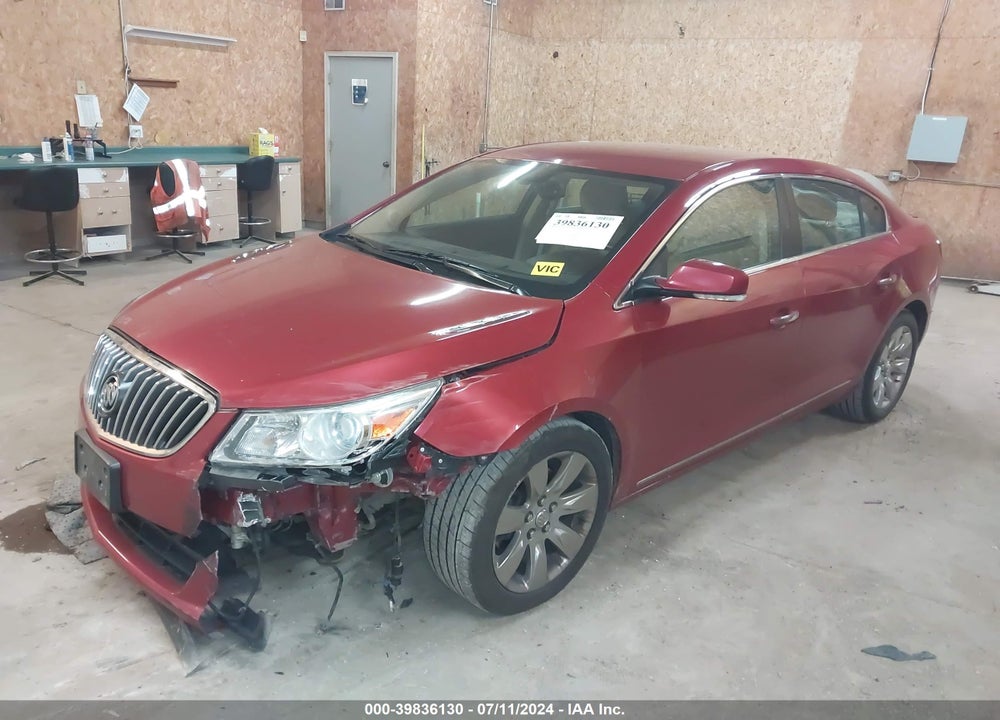 2013 BUICK LACROSSE LEATHER GROUP VIN: 1G4GC5E37DF198029