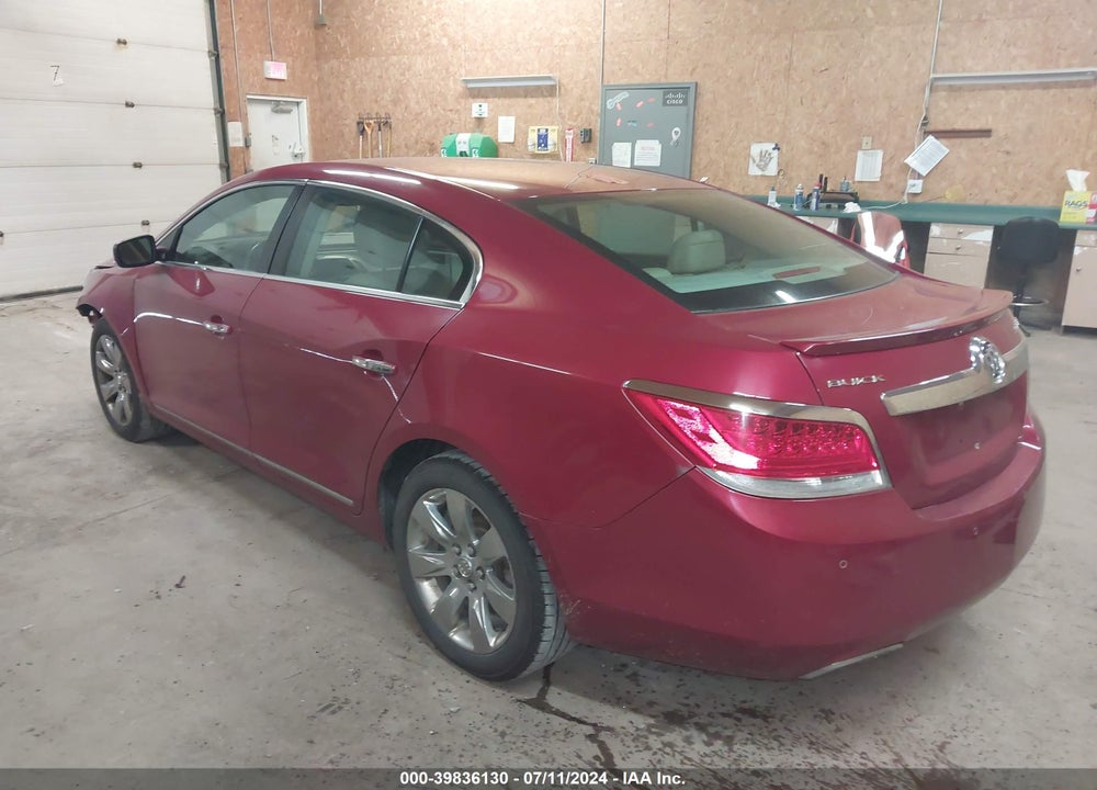 2013 BUICK LACROSSE LEATHER GROUP VIN: 1G4GC5E37DF198029