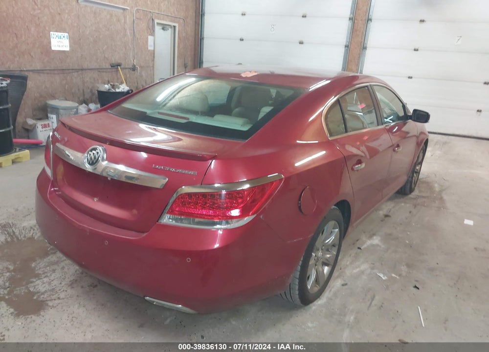 2013 BUICK LACROSSE LEATHER GROUP VIN: 1G4GC5E37DF198029