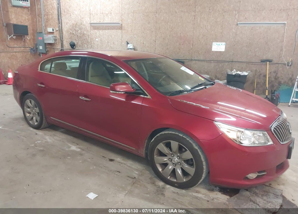 2013 BUICK LACROSSE LEATHER GROUP VIN: 1G4GC5E37DF198029