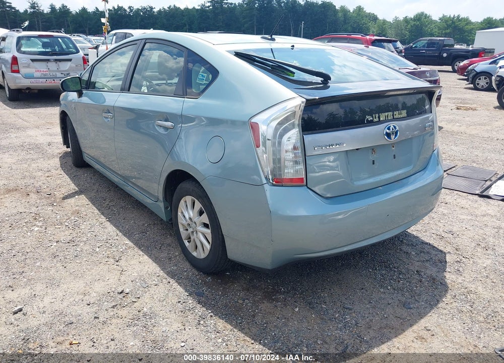 2012 TOYOTA PRIUS PLUG-IN VIN: JTDKN3DP8C3015481