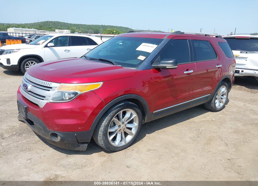 2013 FORD EXPLORER XLT VIN: 1FM5K7D86DGA98212