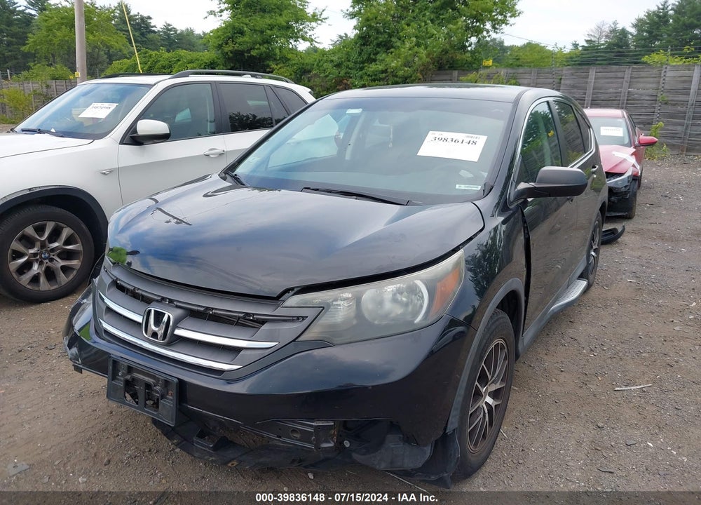 2012 HONDA CR-V LX VIN: 2HKRM4H35CH615216