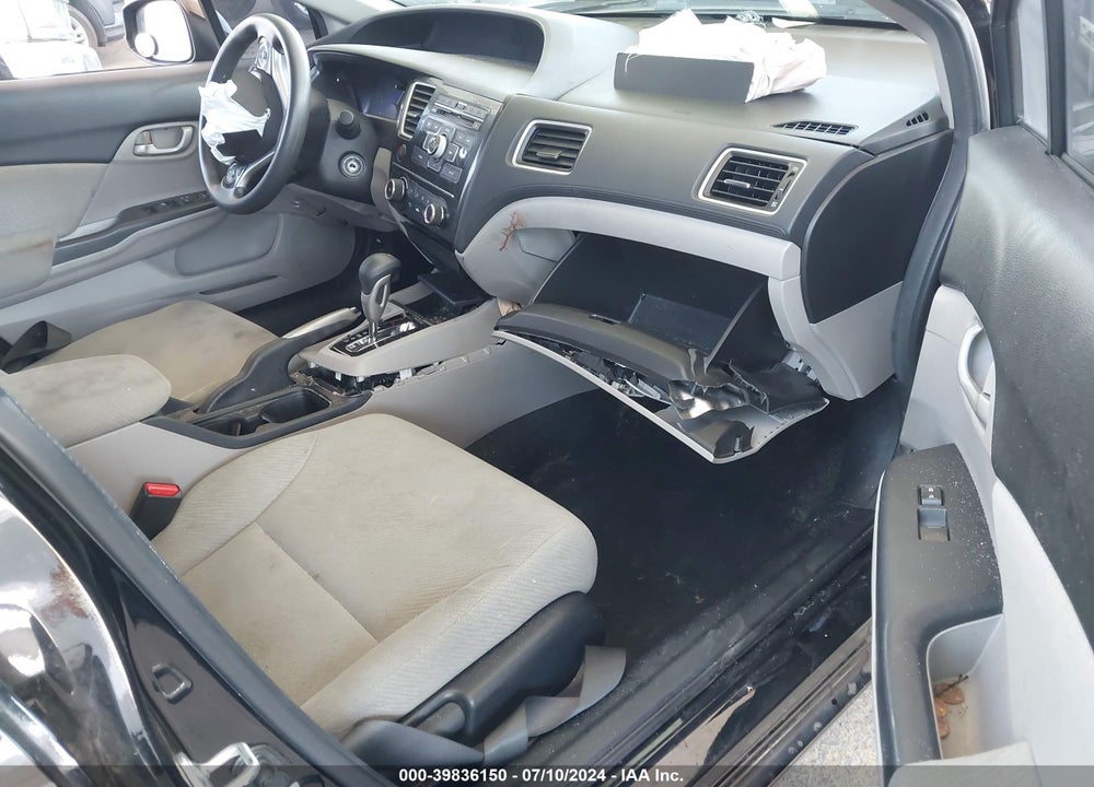 2013 HONDA CIVIC LX VIN: 19XFB2F59DE233505