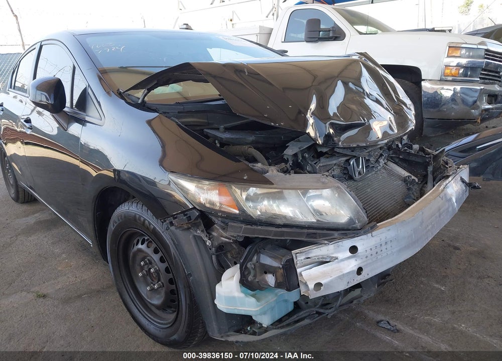 2013 HONDA CIVIC LX VIN: 19XFB2F59DE233505