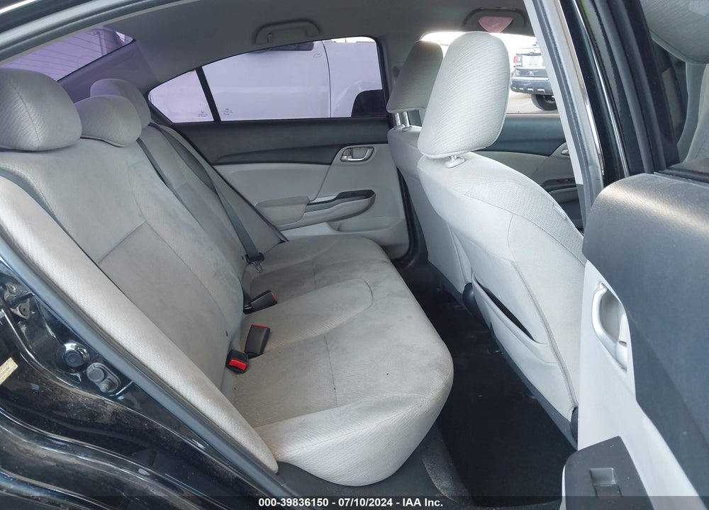 2013 HONDA CIVIC LX VIN: 19XFB2F59DE233505