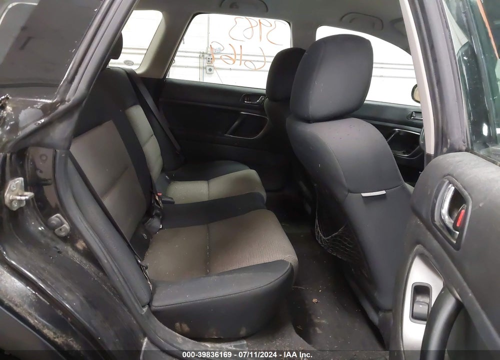 2007 SUBARU OUTBACK 2.5I BASIC VIN: 4S4BP61C377327392