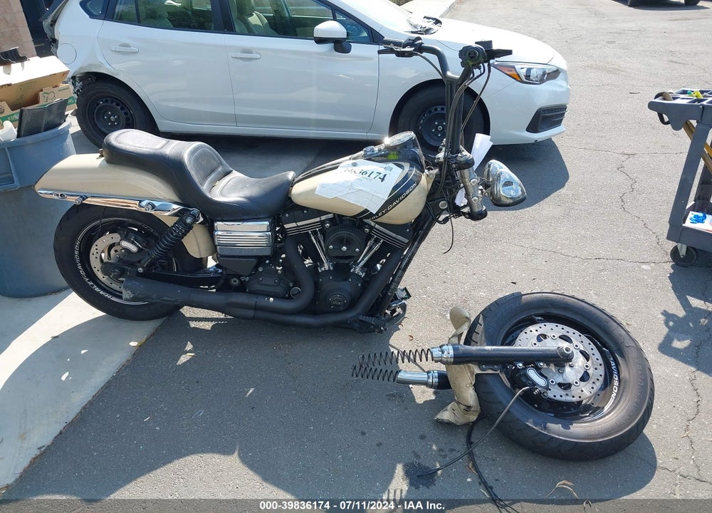 2014 HARLEY-DAVIDSON FXDF DYNA FAT BOB VIN: 1HD1GYM33EC310862