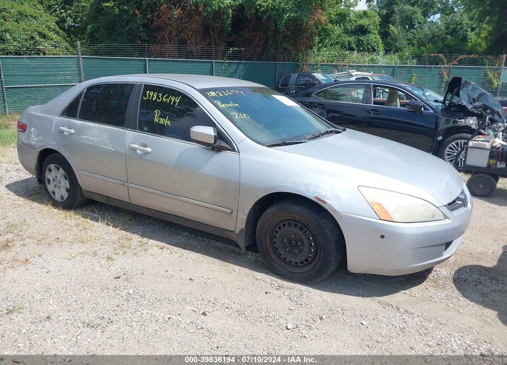 2003 HONDA ACCORD 2.4 LX VIN: 1HGCM56373A043976