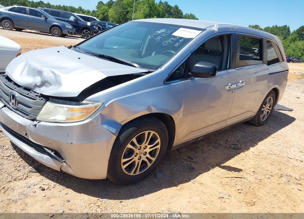2013 HONDA ODYSSEY EX VIN: 5FNRL5H47DB049688