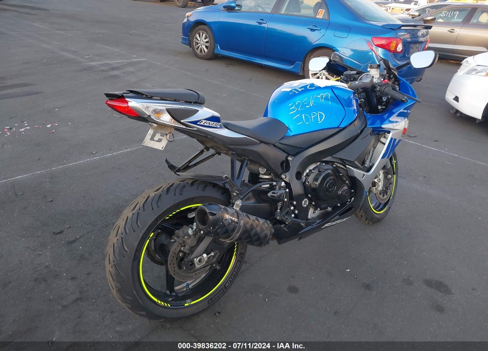 2023 SUZUKI GSX-R600 VIN: JS1GN7FA5P7100132