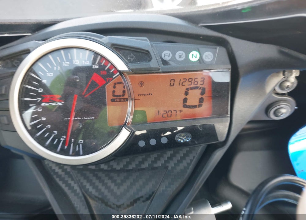2023 SUZUKI GSX-R600 VIN: JS1GN7FA5P7100132