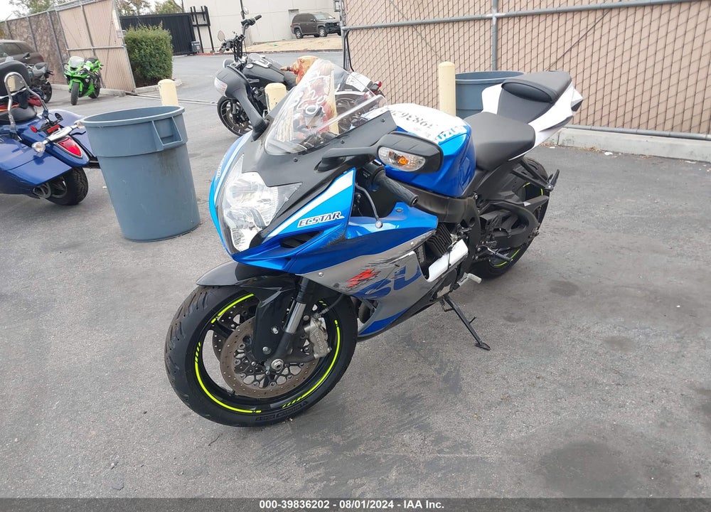 2023 SUZUKI GSX-R600 VIN: JS1GN7FA5P7100132