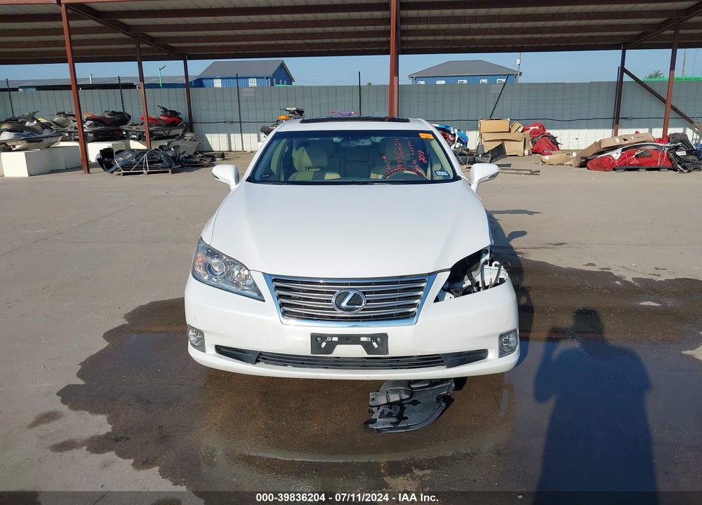 2011 LEXUS ES 350 VIN: JTHBK1EG9B2445454