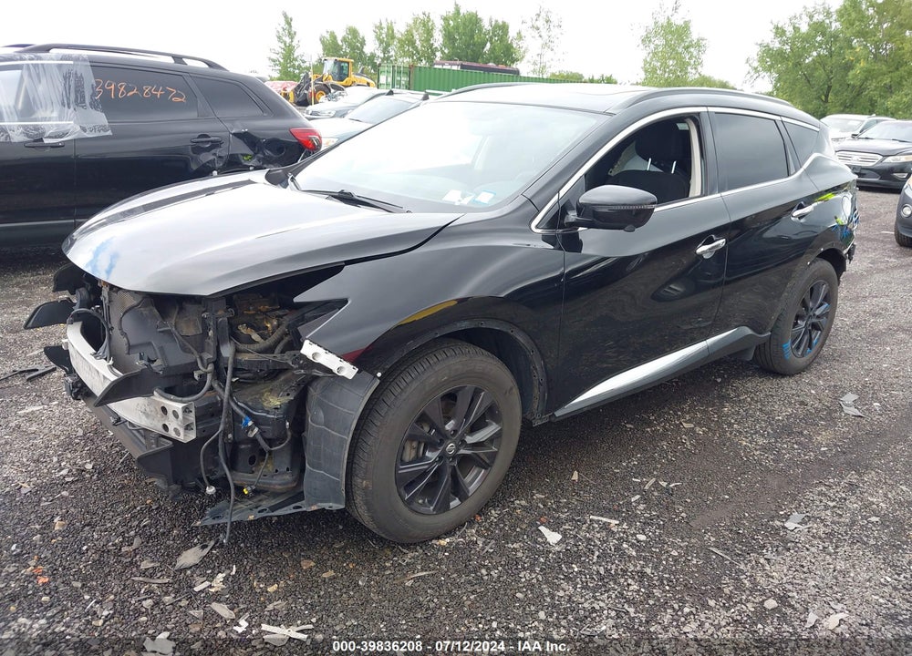 2018 NISSAN MURANO SV VIN: 5N1AZ2MH5JN171641