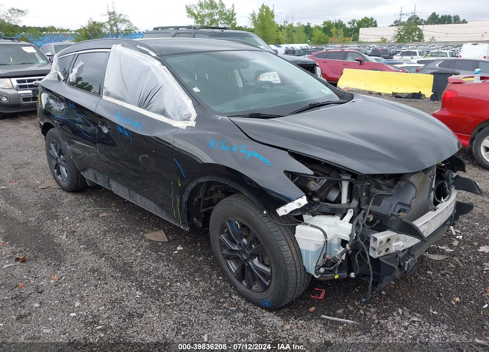 2018 NISSAN MURANO SV VIN: 5N1AZ2MH5JN171641