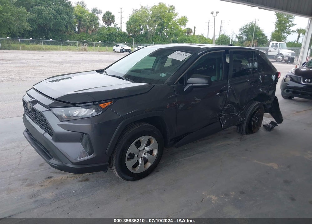2022 TOYOTA RAV4 LE VIN: 2T3H1RFV1NW224047