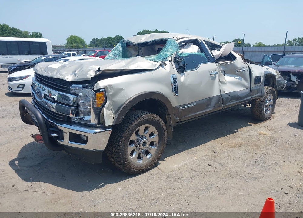 2017 FORD F-250 KING RANCH VIN: 1FT7W2BT7HEE44653