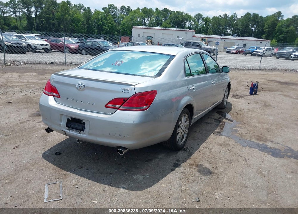 2005 TOYOTA AVALON LIMITED VIN: 4T1BK36B15U052701