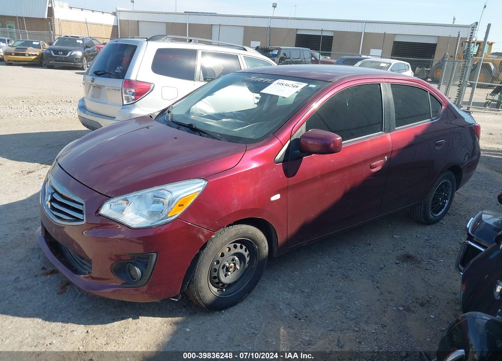 2018 MITSUBISHI MIRAGE G4 ES VIN: ML32F3FJ2JHF13302