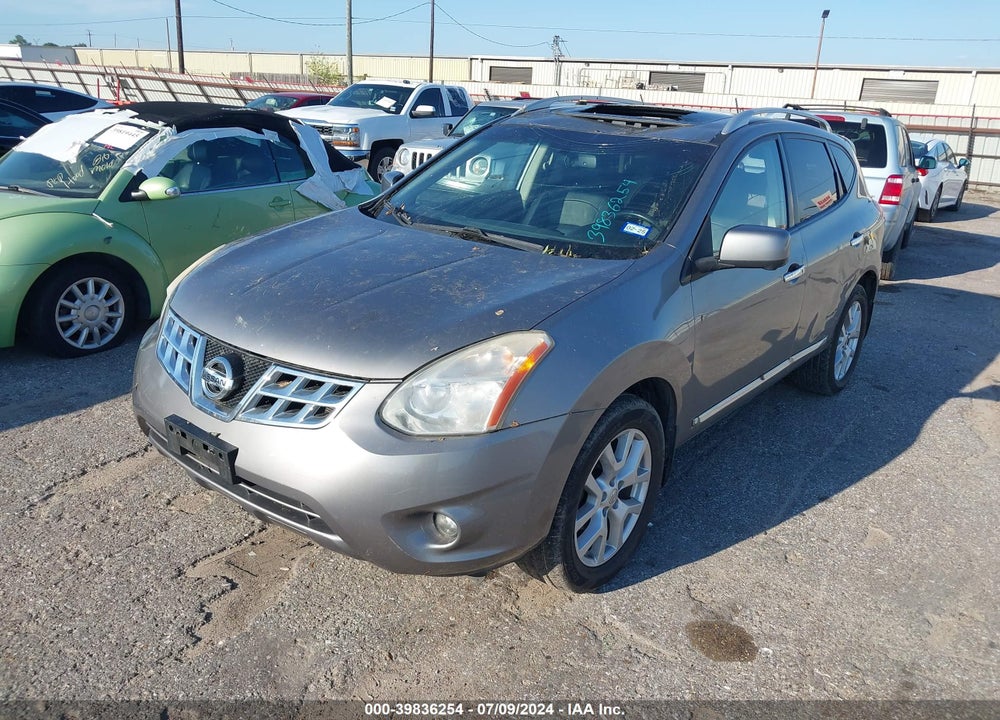 2012 NISSAN ROGUE SV W/SL PKG VIN: JN8AS5MV3CW412064