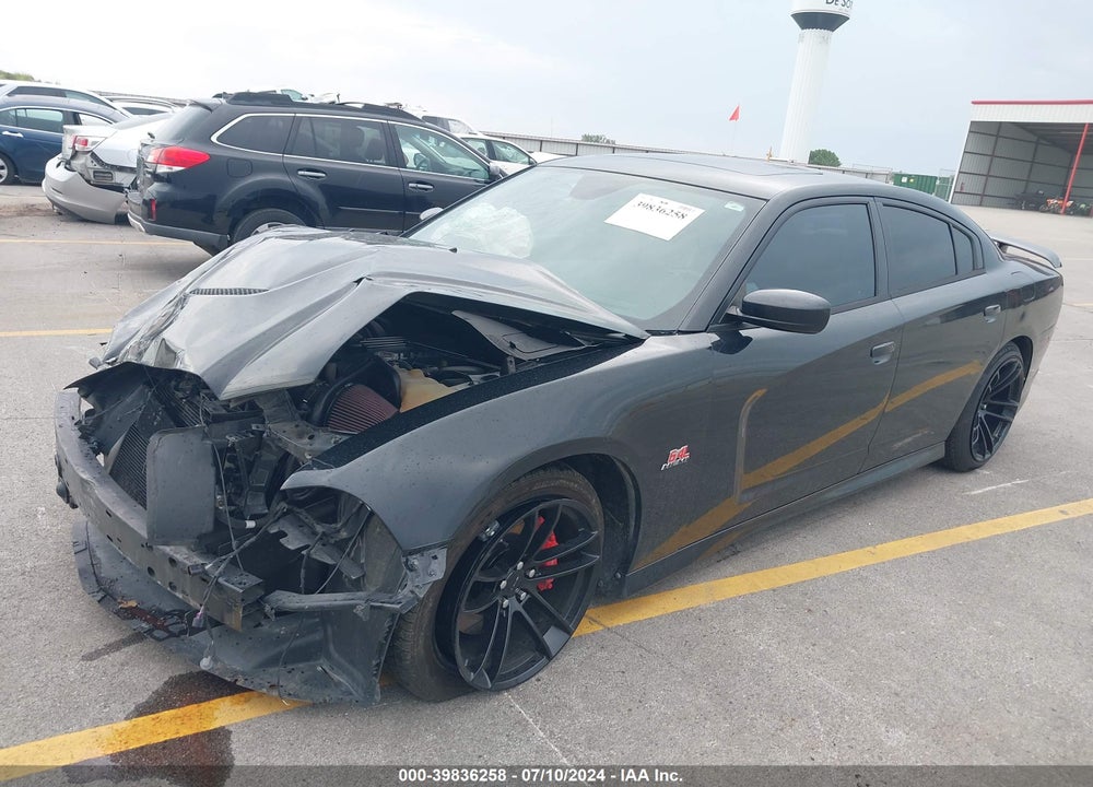 2014 DODGE CHARGER SRT8 VIN: 2C3CDXEJ5EH216137