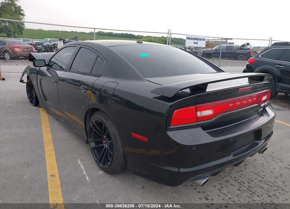 2014 DODGE CHARGER SRT8 VIN: 2C3CDXEJ5EH216137