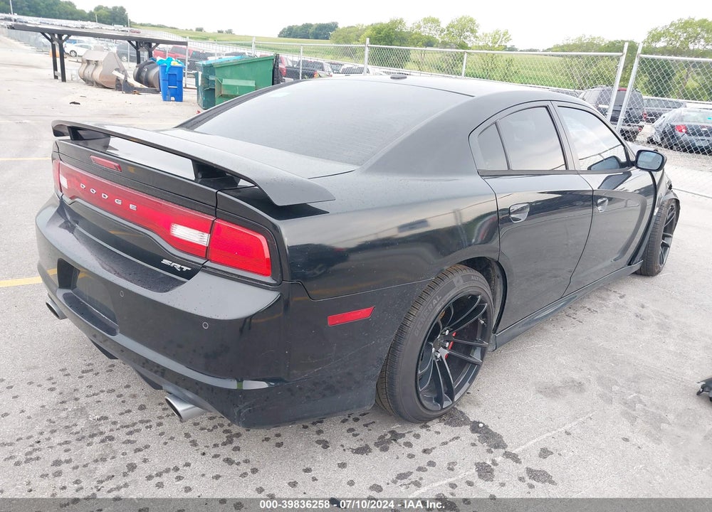 2014 DODGE CHARGER SRT8 VIN: 2C3CDXEJ5EH216137