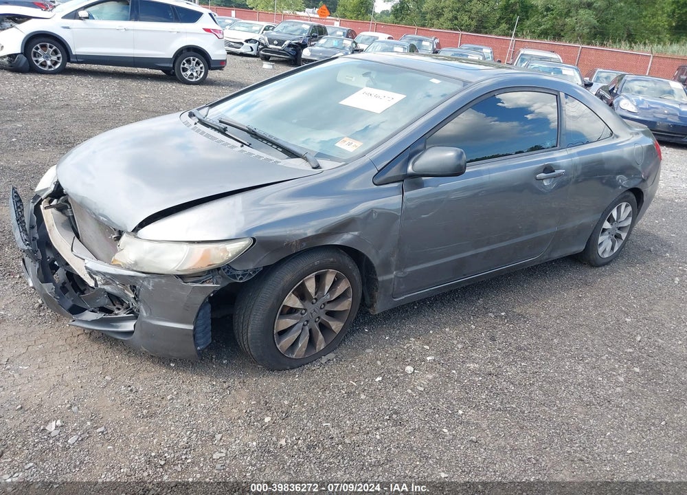 2009 HONDA CIVIC EX VIN: 2HGFG12899H534655