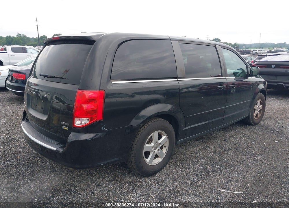 2012 DODGE GRAND CARAVAN CREW VIN: 2C4RDGDG8CR112910
