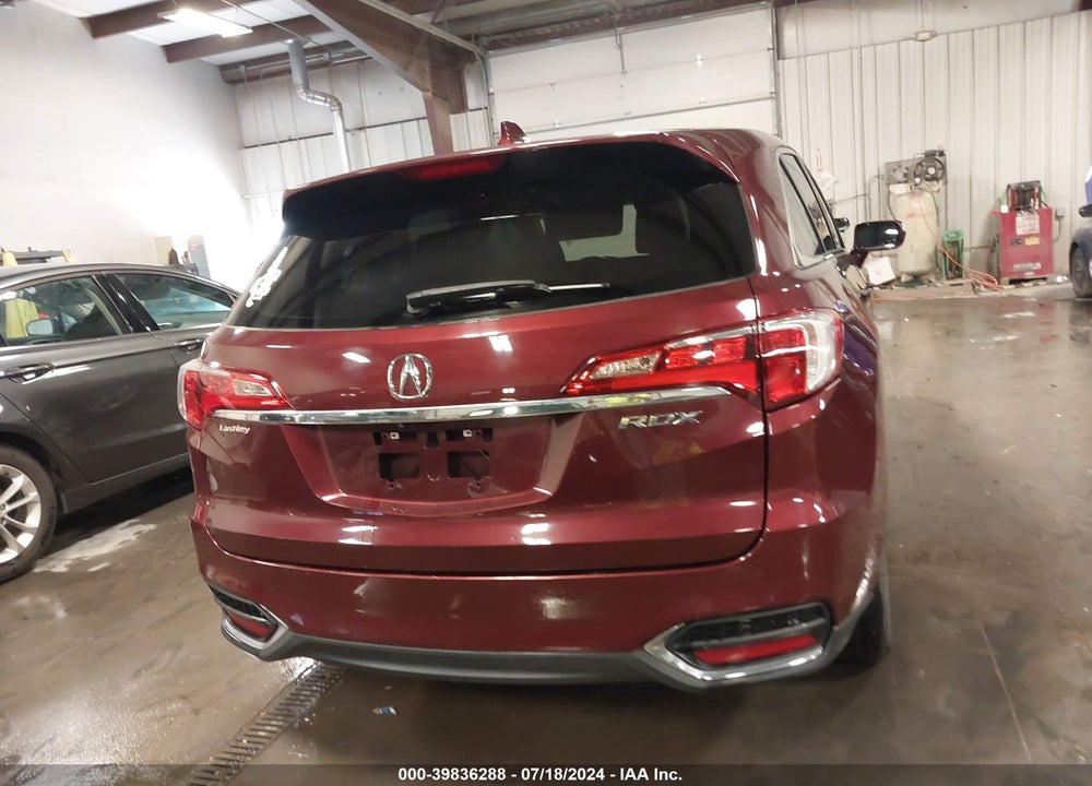 2016 ACURA RDX TECHNOLOGY   WATCH PLUS PACKAGES/TECHNOLOGY PACKAGE VIN: 5J8TB3H58GL007801