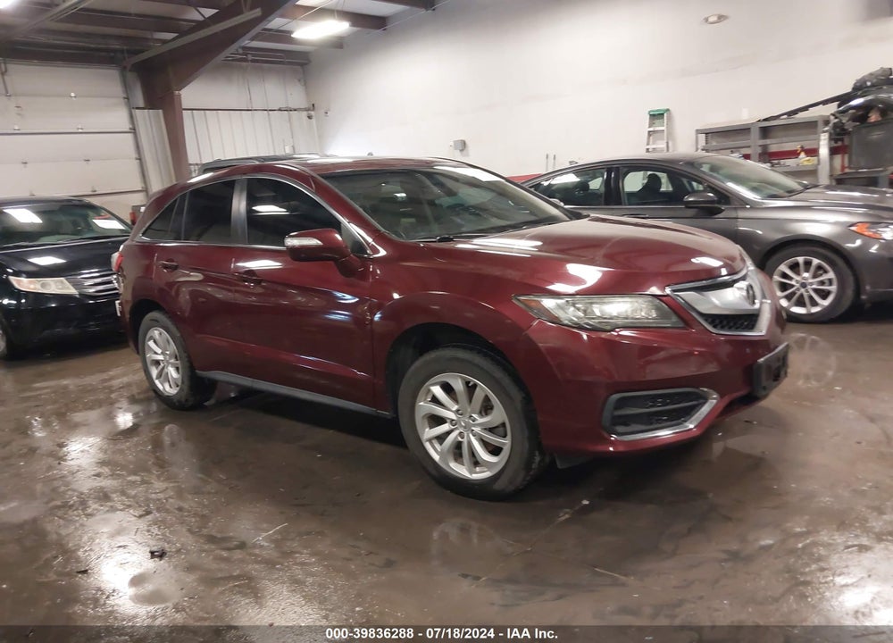 2016 ACURA RDX TECHNOLOGY   WATCH PLUS PACKAGES/TECHNOLOGY PACKAGE VIN: 5J8TB3H58GL007801