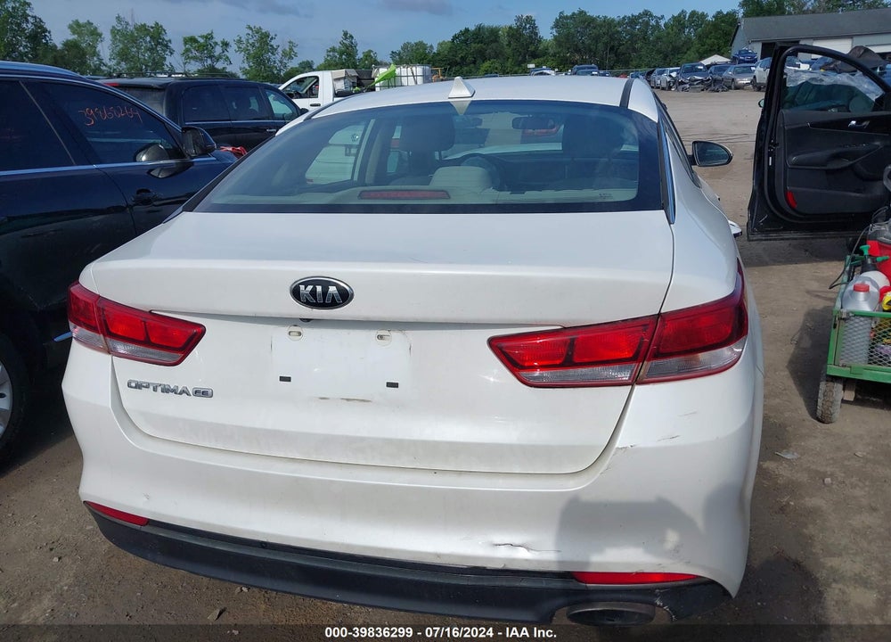 2016 KIA OPTIMA LX VIN: KNAGT4L3XG5088357