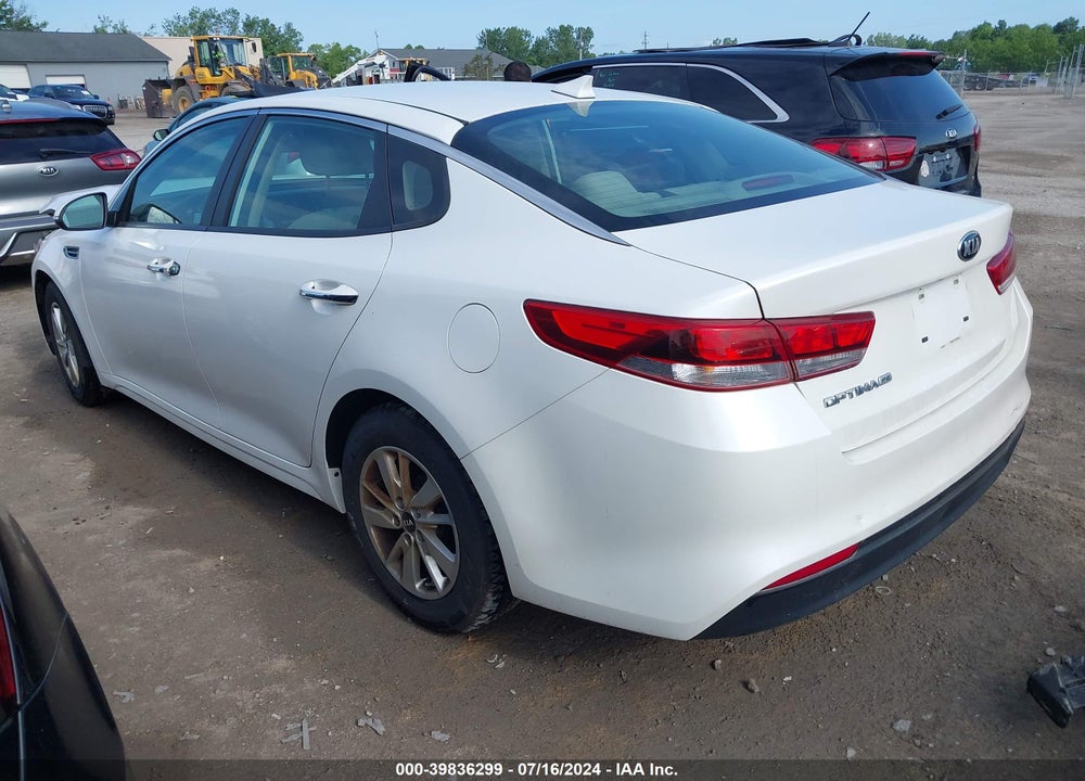 2016 KIA OPTIMA LX VIN: KNAGT4L3XG5088357